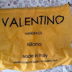 Valentino Yellow Handbag Dust Bag
